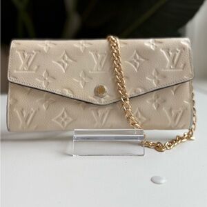 LOUIS VUITTON ‘Empreinte Curieuse Wallet Neige’